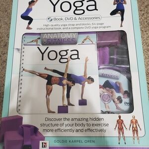 Yoga Set with Purple Accessories